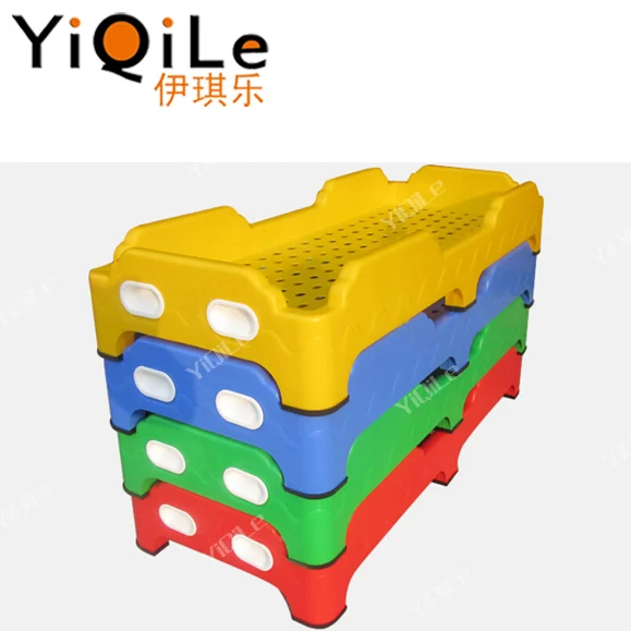 Guanzhou Customized Kindergarten Furniture Kid Single  Bed for Sale