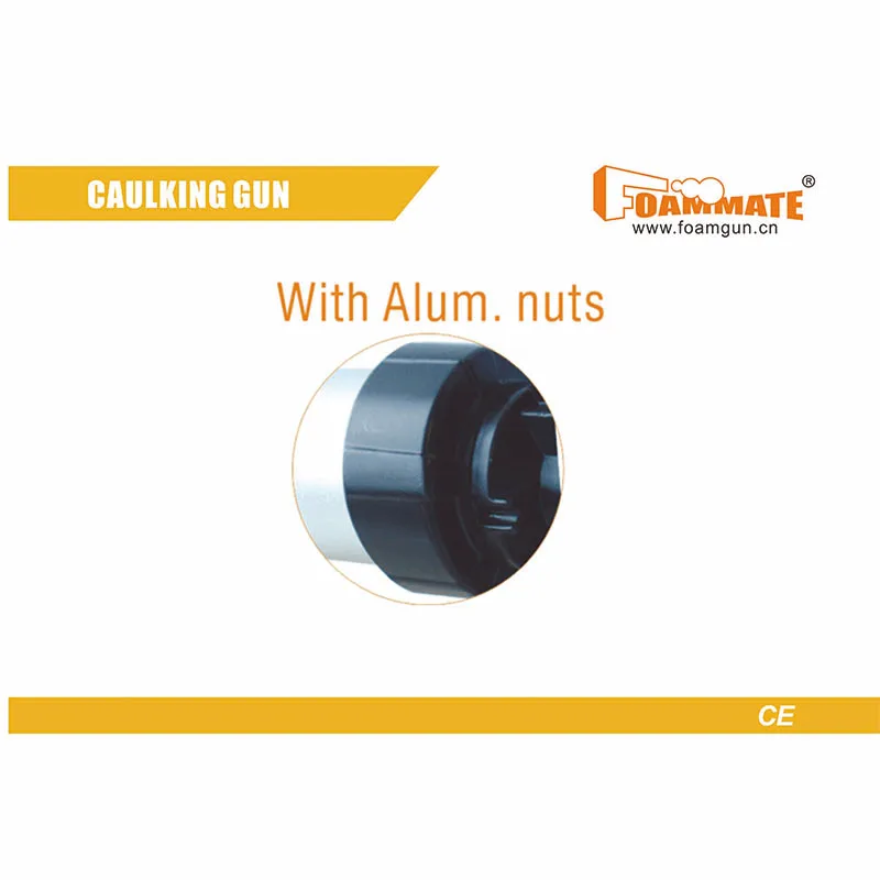 Aluminum Tube material Sausage Caulking Gun