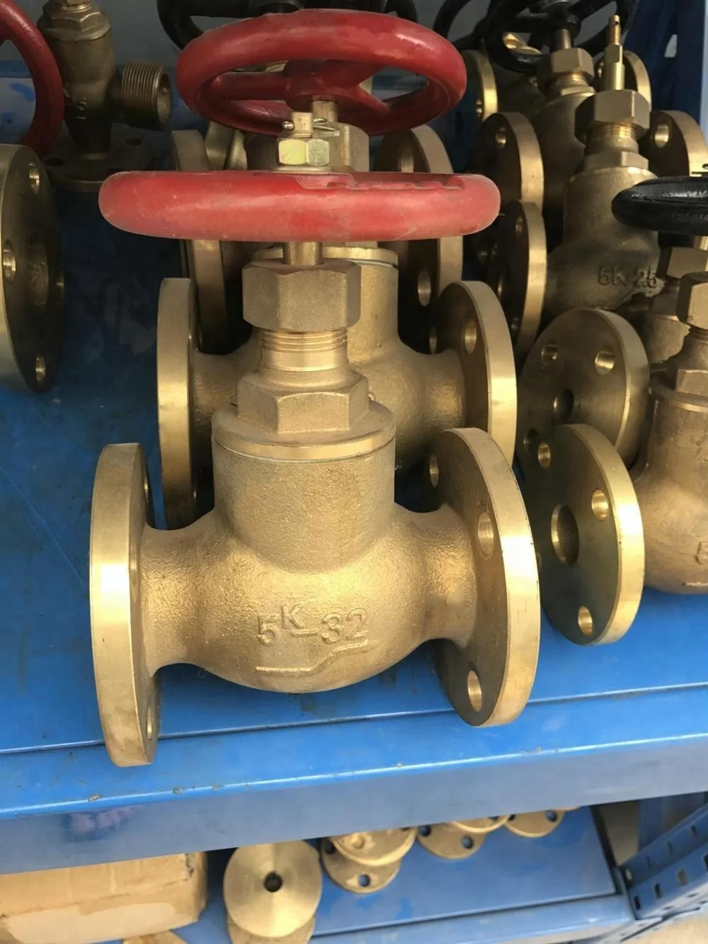 JIS Marine Globe Check Valve F7411 5K Union Bonnet