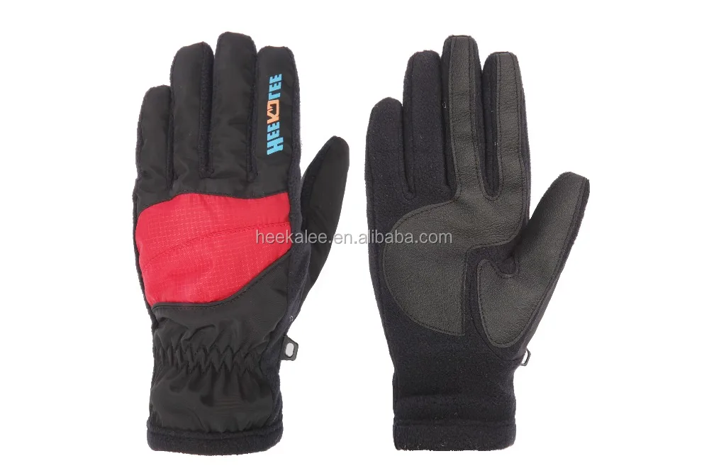 Thinsulate insulation waterproof membrane insert glove snowboarding ladies white ski gloves with breathable fabric