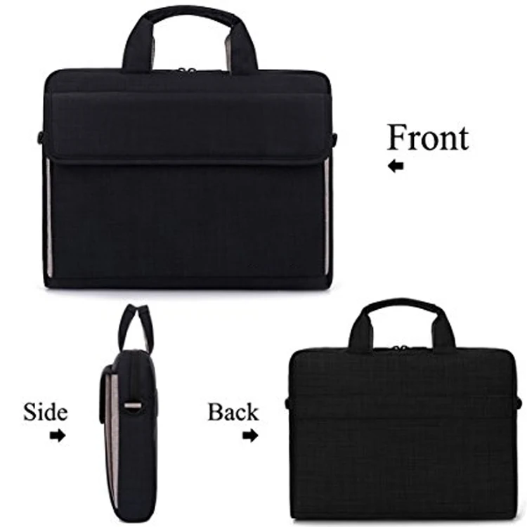 Newly Unisex Oxford Notebook Shoulder Bag Laptop Sleeve Messenger