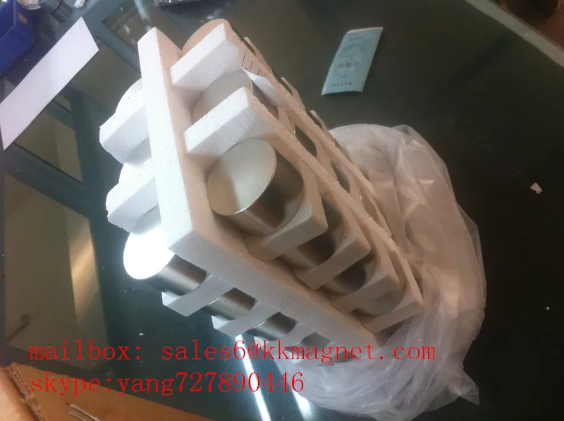 Magnit Neodimovy большой цилиндр постоянного генератора неодимовый N38, N40, N42, N45, N48, N50, N52