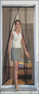 Mosquito net door curtain for garage and bedroom