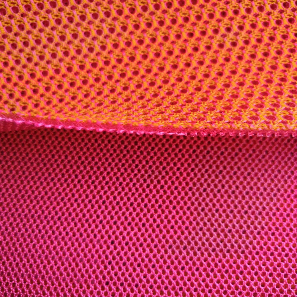 Китайские поставщики, нейлоновая полиэфирная 3d сетчатая ткань для спортивной обуви