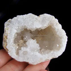 Wholesale natural crystal healing agete geode Rough quartz geode