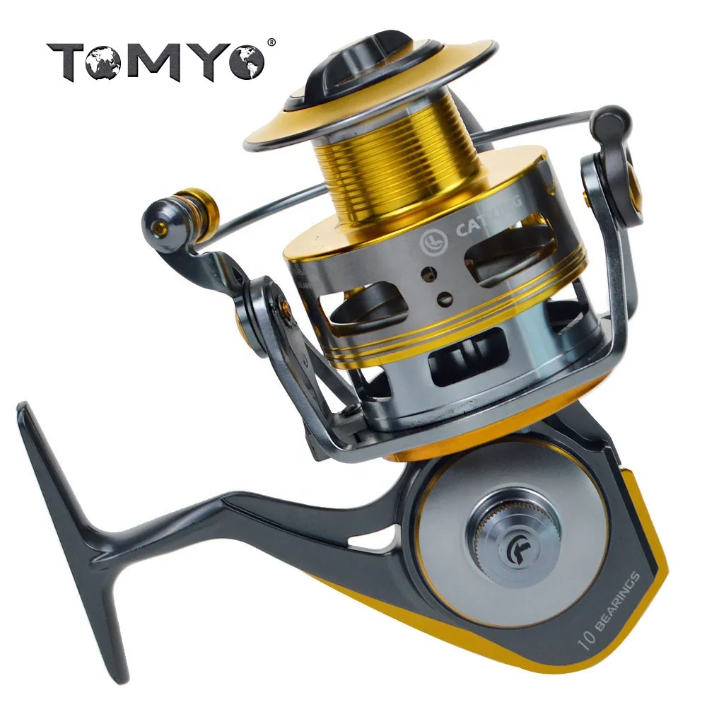 ToMyo Best 12+1BB Left/Right Interchangeable CNC Handle Spinning Reel Fishing Spinning