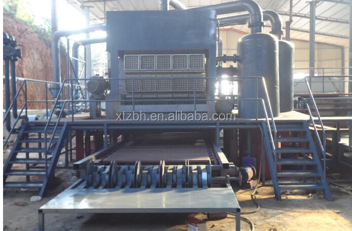 Поворотный яйцо лоток отходов переработка бумаги целлюлозно / тарелка формируя высокоскоростной для яиц машина 6000 шт. / hr