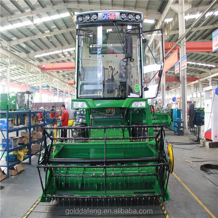 
All New Wheel Type Wheat Combine Harvester 