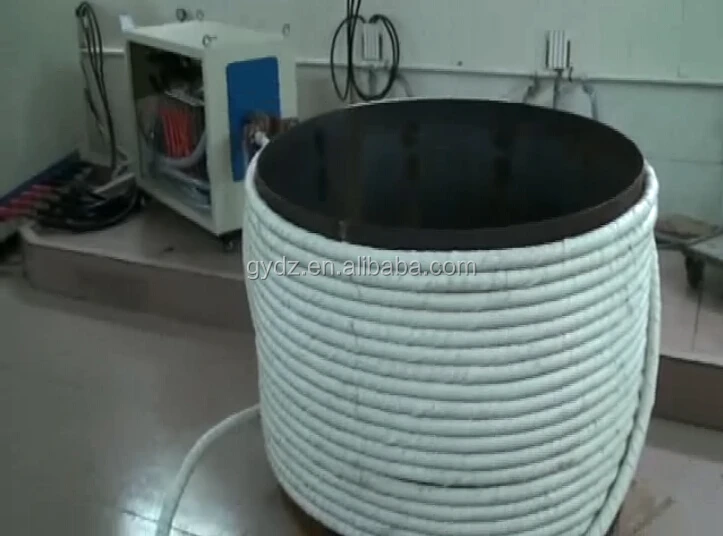  Индукционное нагревательное оборудование средней частоты 200 кВт для плавки ковки закалки отожжения