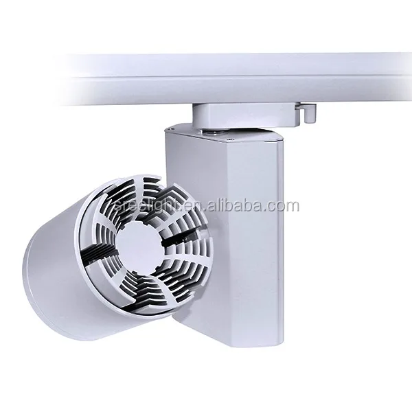 Dimmable cob led track light 4 rail spot cri90 Good Quality 30w 40w 20w COB Led Track Light