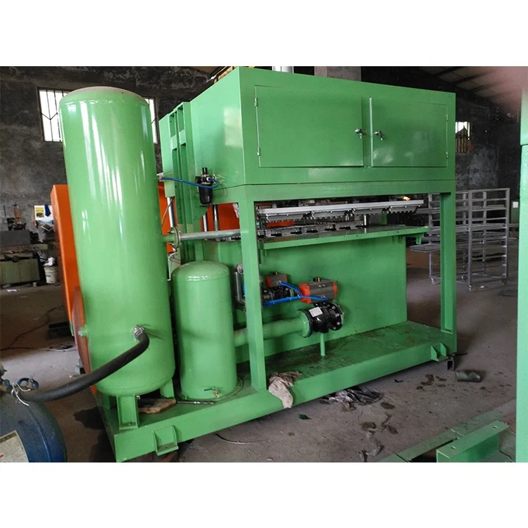 Factory semi automatic egg tray machine equipment