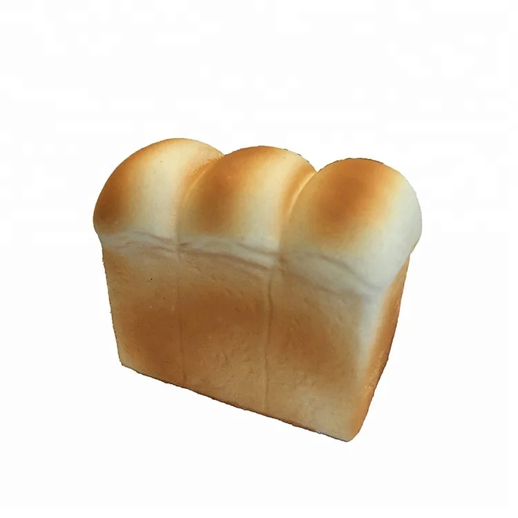China supplier custom super soft pu foam small loaf bread squishy toy
