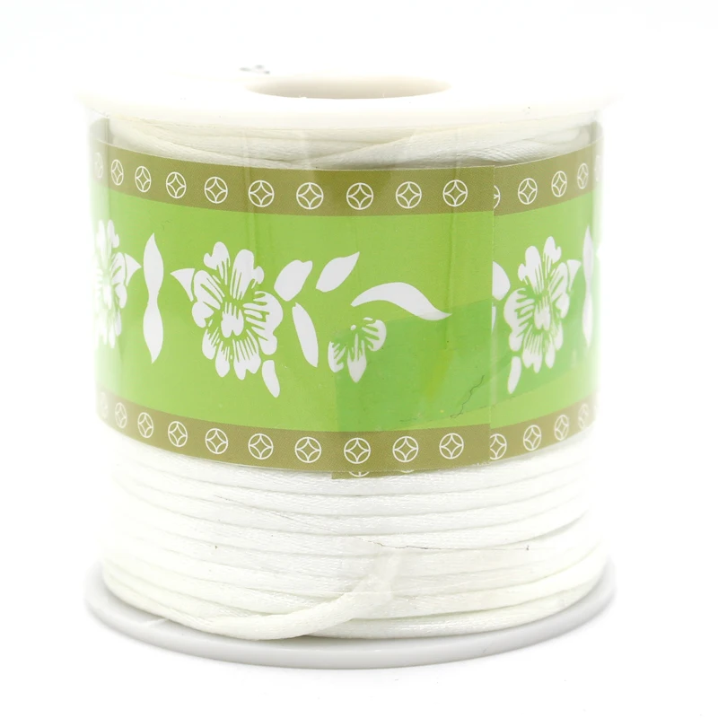 Colorful Comfortable Stitched Accessories Rainbow Twist Chinlon Cords