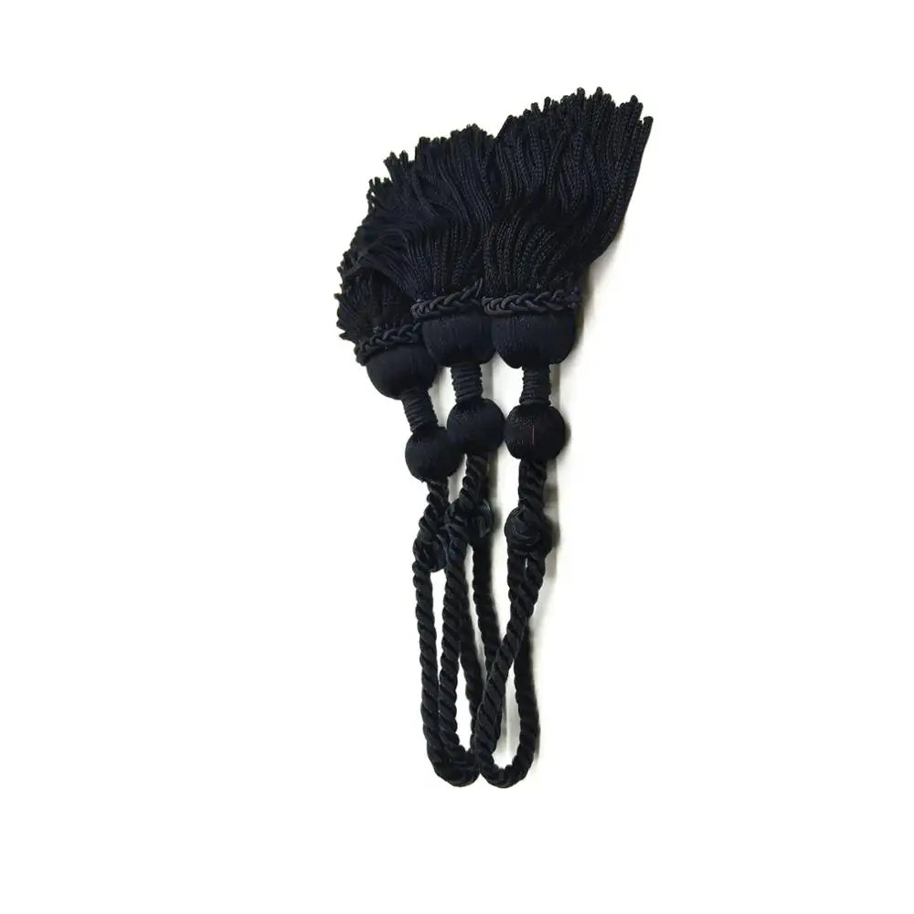 New design perfume tassel & silk tassel black tassel for perfume bottle