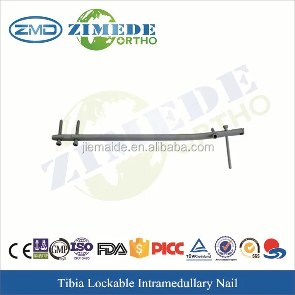 Большеберцовой запираемый интрамедуллярного ногтей набор хирургических инструментов