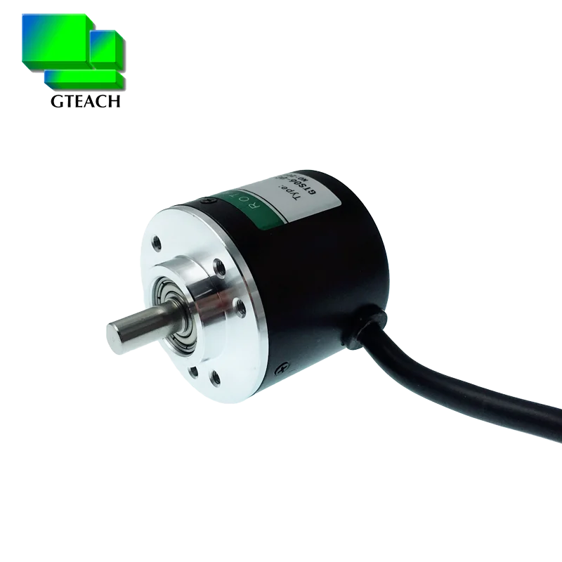 1000 pulses rotary encoder AB phase GTS06-OC-RA1000B-2M diameter 38mm shaft 6mm incremental shaft encoder