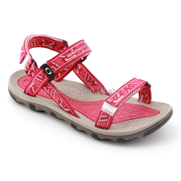 2016 new design customized lady beach sandals