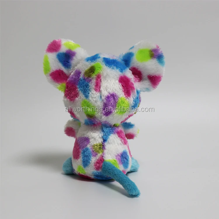 lovely mouse stock colourful plush toy big eyes rat plush toy soft stuffed plush mouse animal