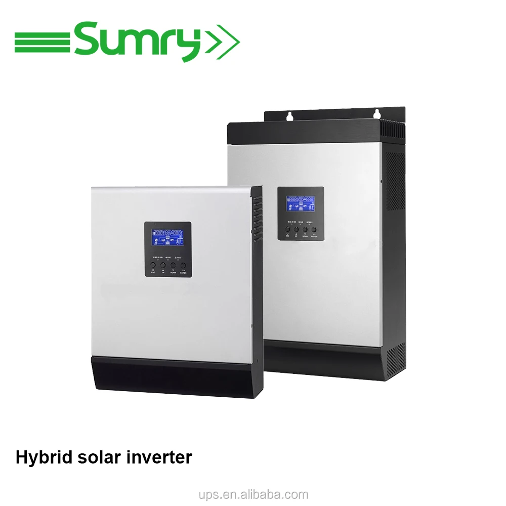 Hybrid Solar Inverter with Built-in MPPT Solar Charge Controller