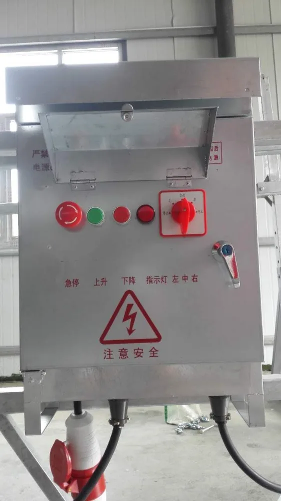 aluminum electric box for building gondola