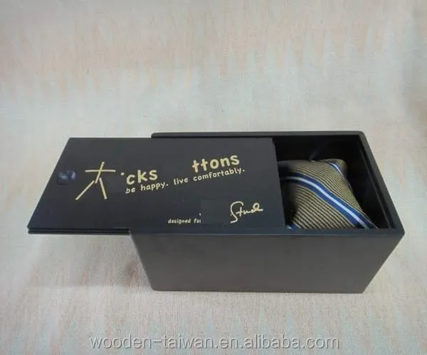 Shoe wooden boxes with slider lid