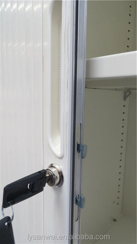 Sliding door cabinet / roller shutter cupboard door /roller door tambour door cabinet