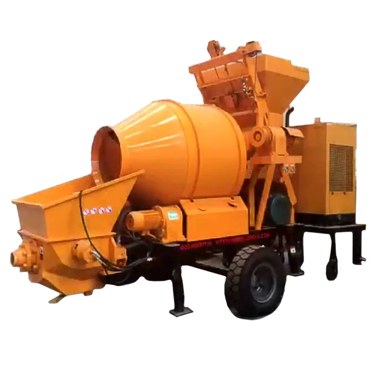 Best Price Mini Portable diesel Concrete Mixer Pump Hs Code for Sale