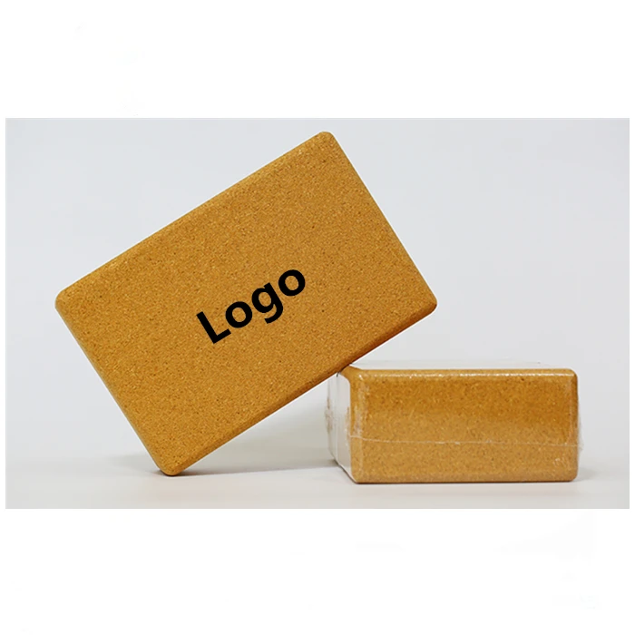 Лазерный логотип высокой плотности натуральные пробковые блоки для