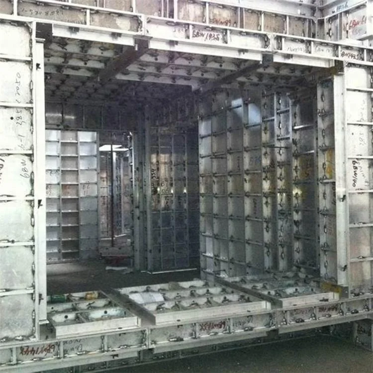 concrete slab column metal formwork system board