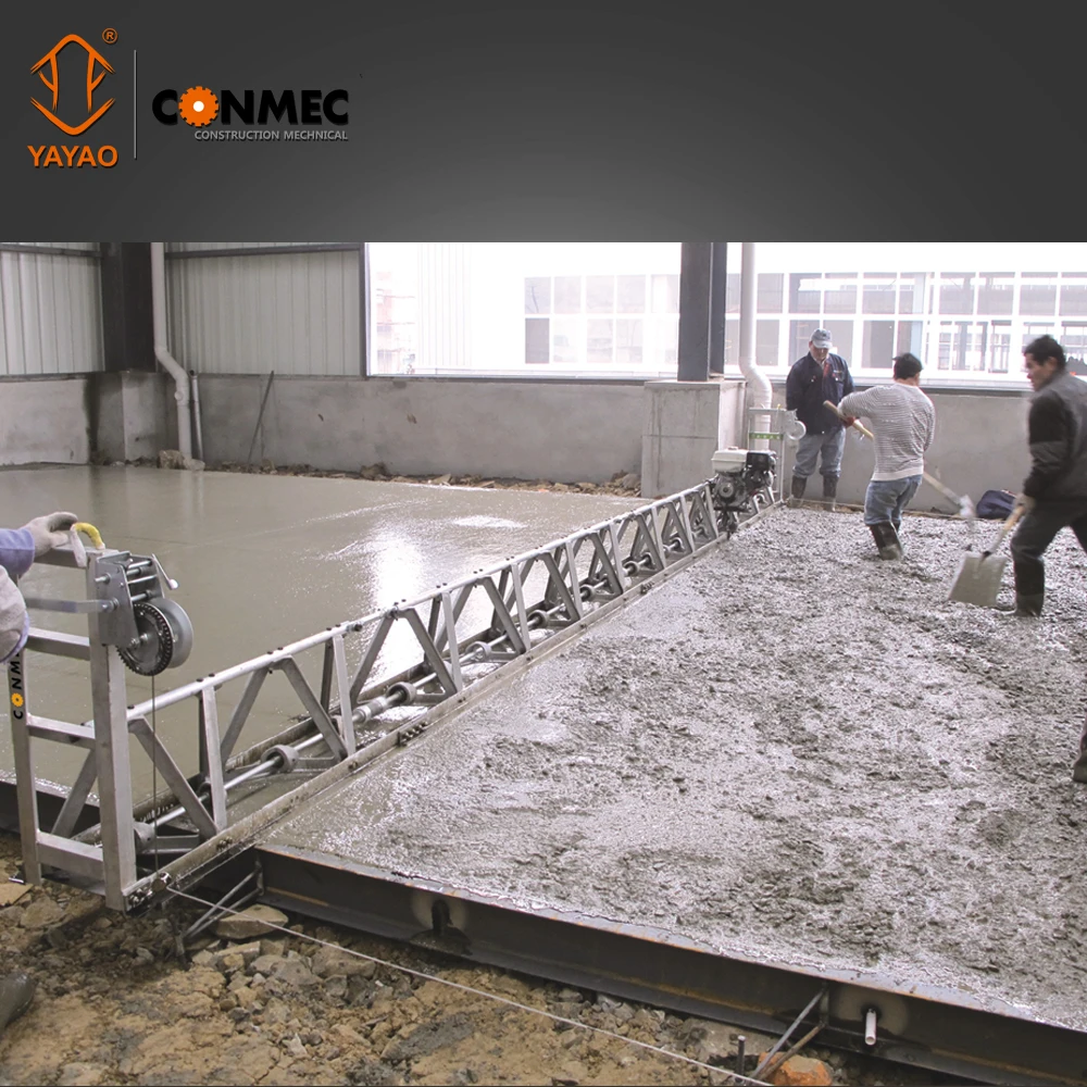 
CONMEC Concrete Vibrating Truss Screed with high strength Aluminium,Vibratory screeding machine with Honda GX270 