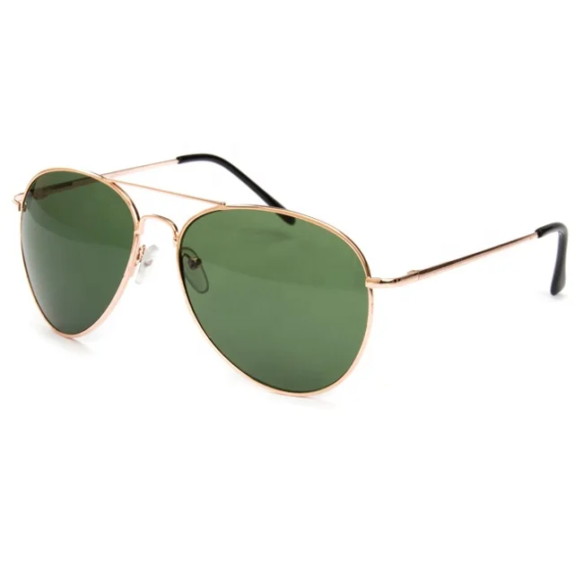 Spring hinge alloy frame aviation sunglasses mirror Sunglasses for Men/Women classic