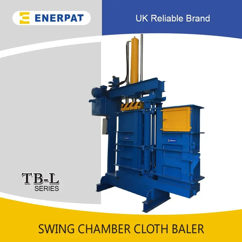 UK brand baler machine for used clothing/used clothes and textile compress machine