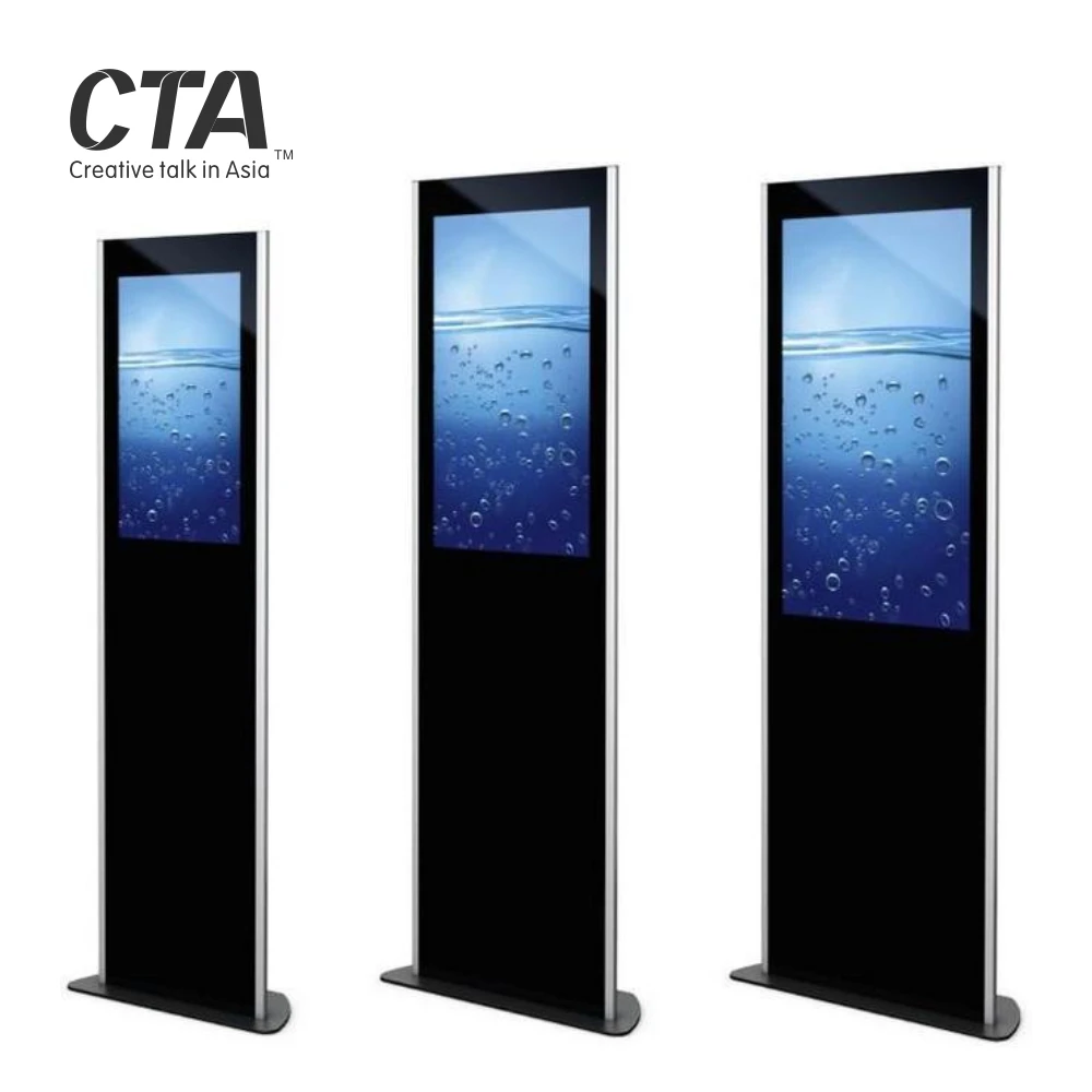 LCD led advertising display screen for restaurant