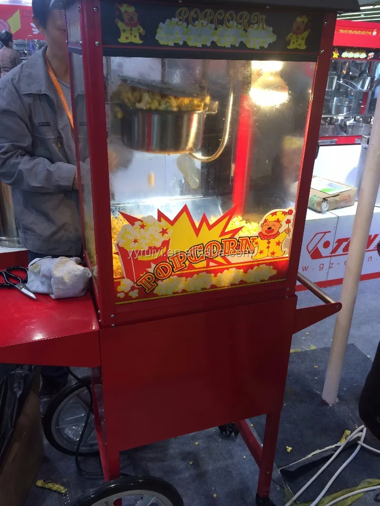 
ALUMINIUM ALLOY FRAME AND STAINLESS STEEL OF POPCORN MACHINE 