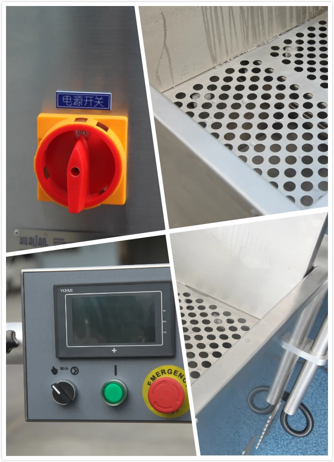 DT-6050 Hualian Hot Water Heating Heat Wrap Vacuum Packaging Packing Shrink Wrapping Machine