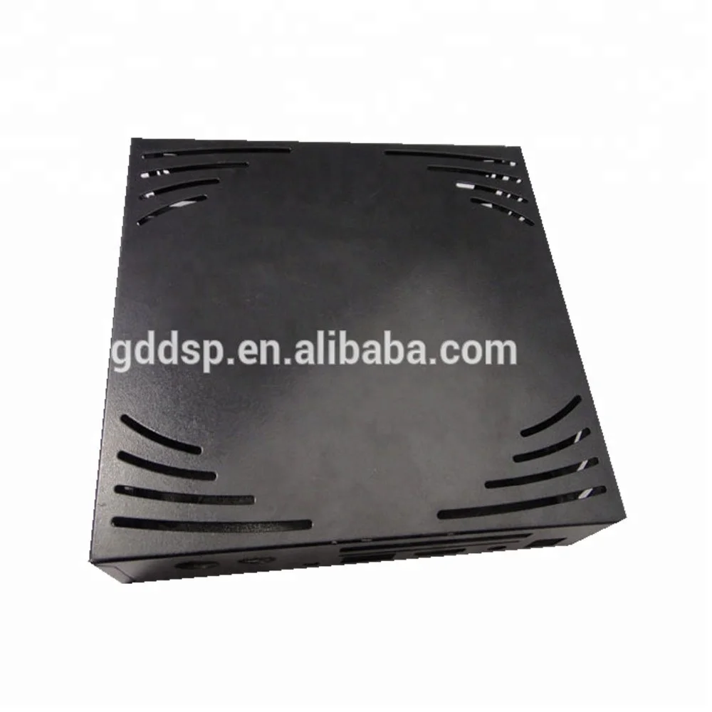 Aluminum sheet metal stamping process making housing case extruded electrical  pcb enclosure box