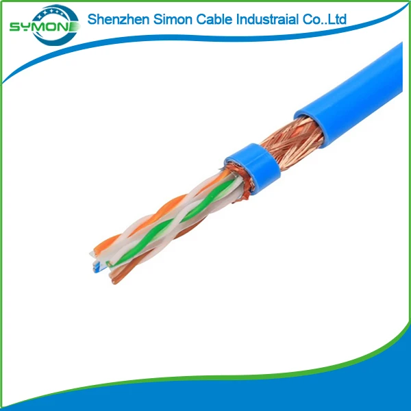 OEM factory price 26AWG 0.38mm CCA cat6 cable UTP network cable