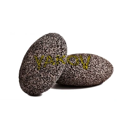  Коричневый вулканический массажный камень для ванны пемза лавовые камни