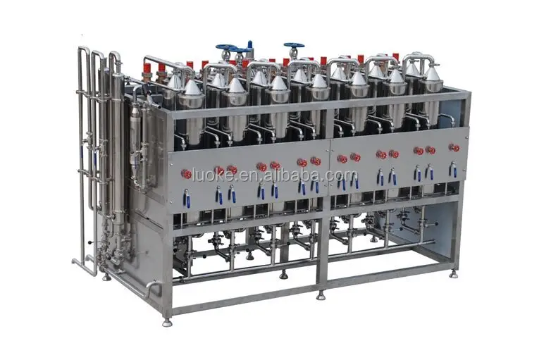 
automatical steam heating milk cooking machine/soymilk boiling machine 