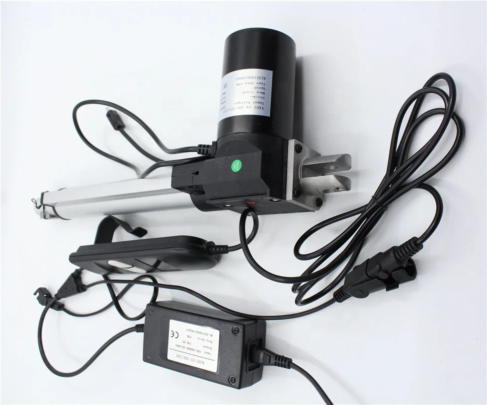 550mm Stroke wire control 24V DC Low Noise Heavy Load High Force Linear Actuator for Wall Bed Mechanism