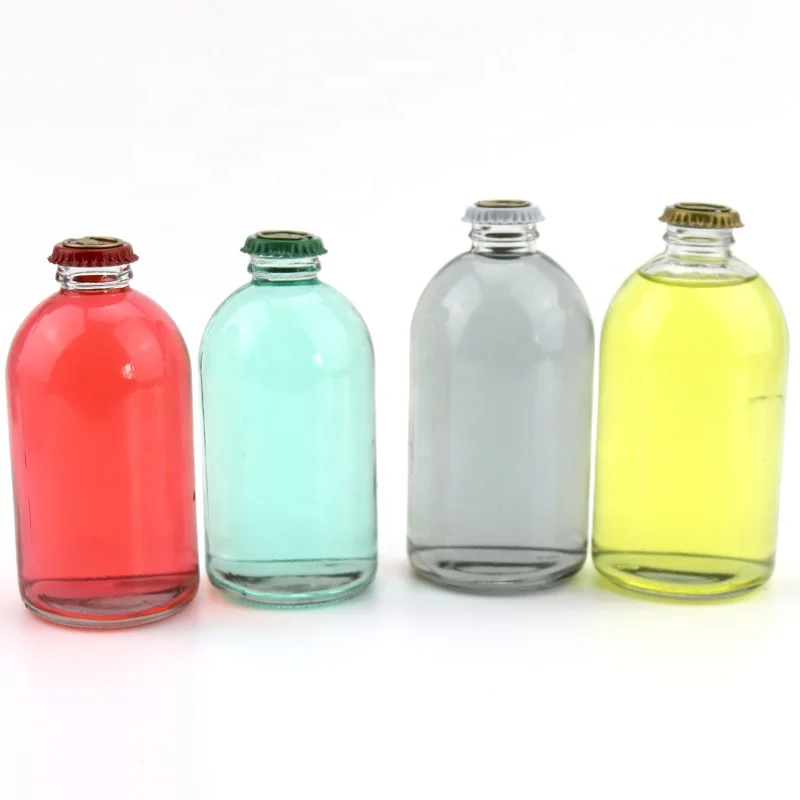 
Vintage 330Ml Stubby Beverage Clear Glass Beer Bottle 