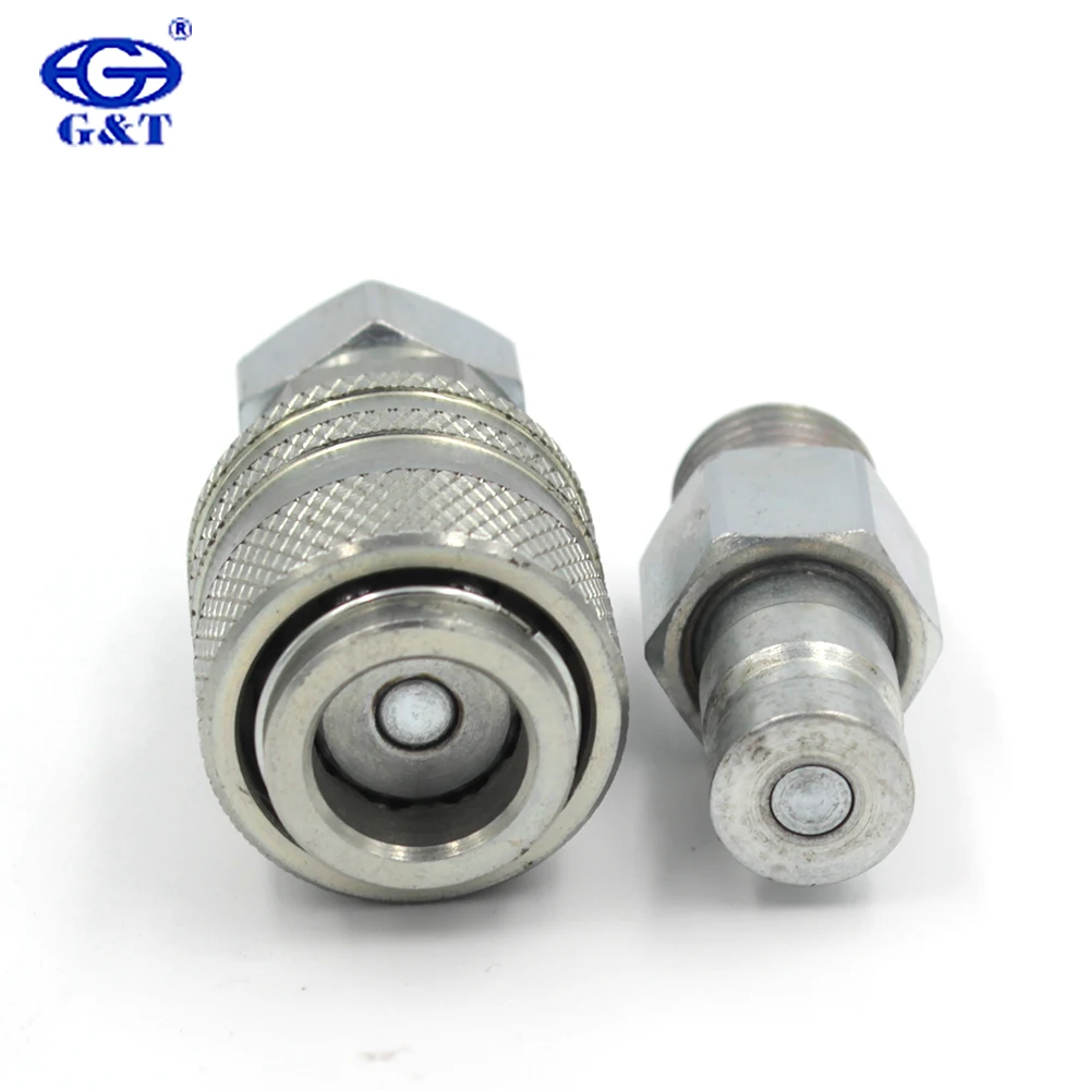 GT-PD test port hydraulic quick coupler for diagnostic Aeroquip FD90 series and Parker PD interchange