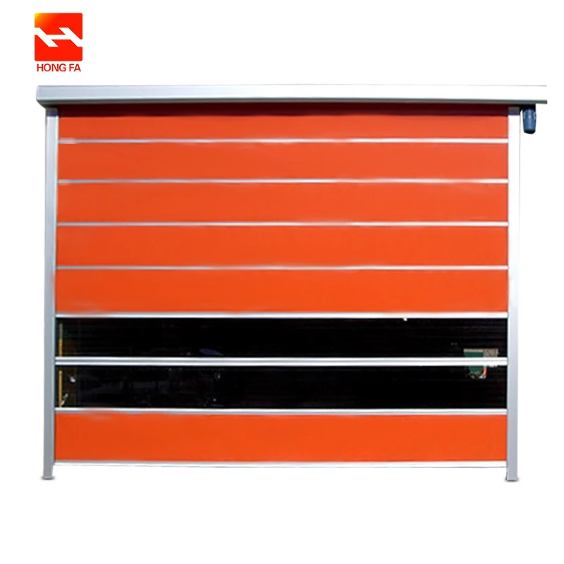 Hongfa Motorized Polycarbonate Roller Shutter Doors