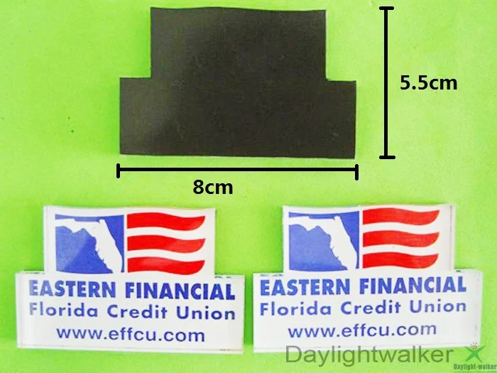 Популярные прямоугольные пластиковые стикеры вставки фото акриловый магнит на холодильник (DW-1168)