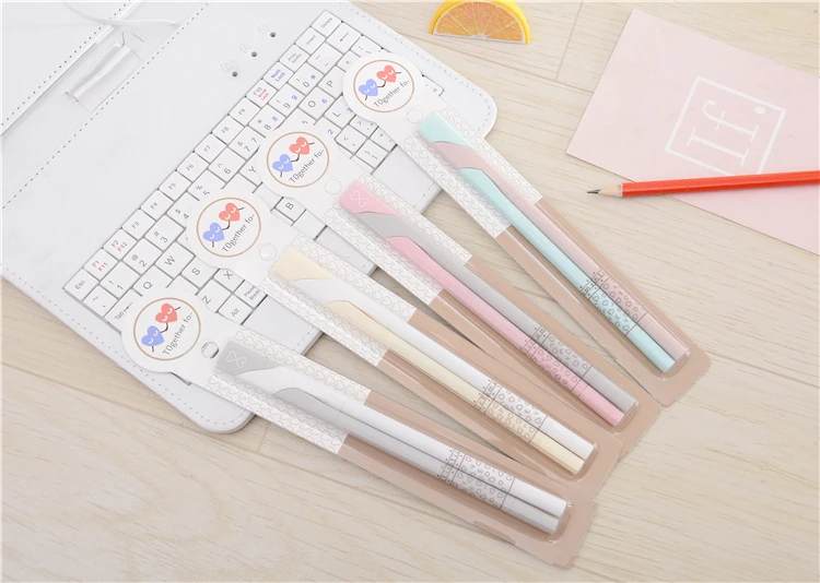 2019 new unicorn creative design fancy cute unique office supplies with gel ink pen set