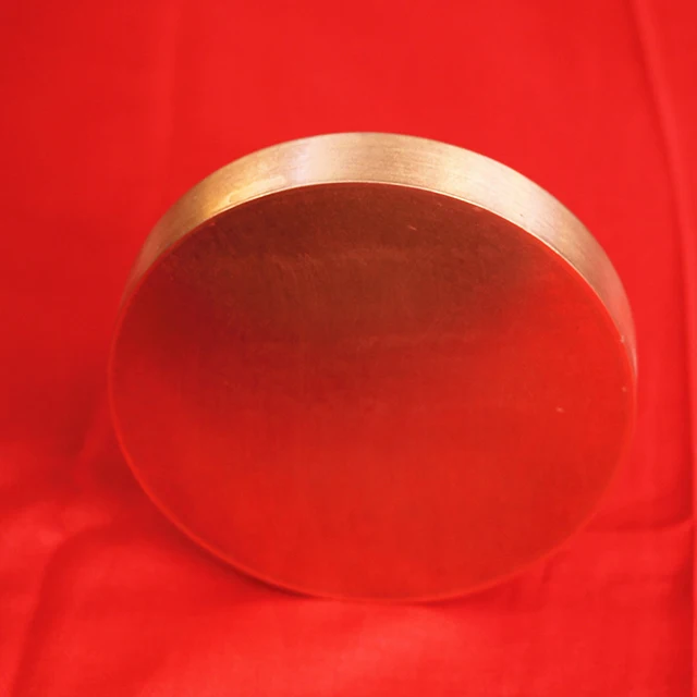 ISO certificated 99.99995% purity copper sputtering target with cheap price made in China for sale