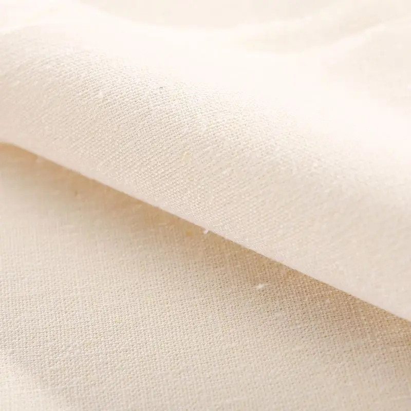 hemp patterns/High quality hemp woven fabric for clothing&bedding