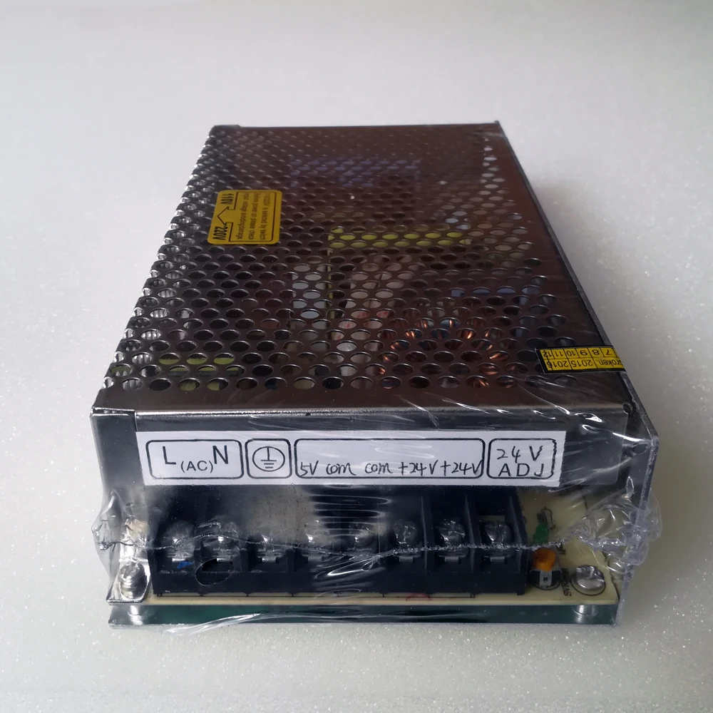 DC Switch power supply 24V 5A and 5V 3A double output for co2 laser controller main board and red pointer