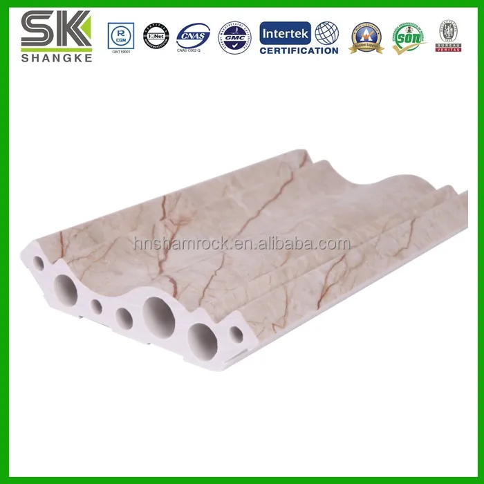pvc marble line frame for interior and exterior decoration
