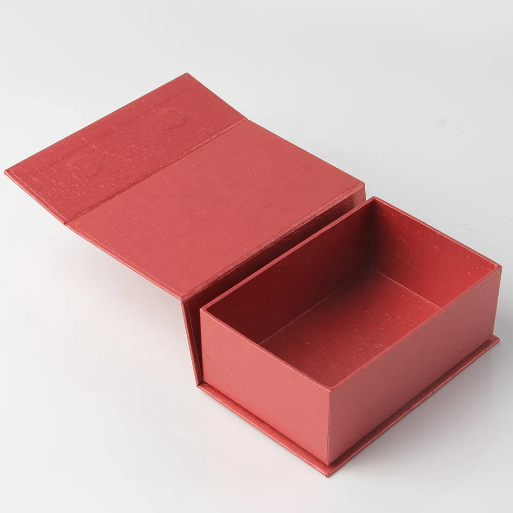 book shaped magnetic cardboard tea packaging box